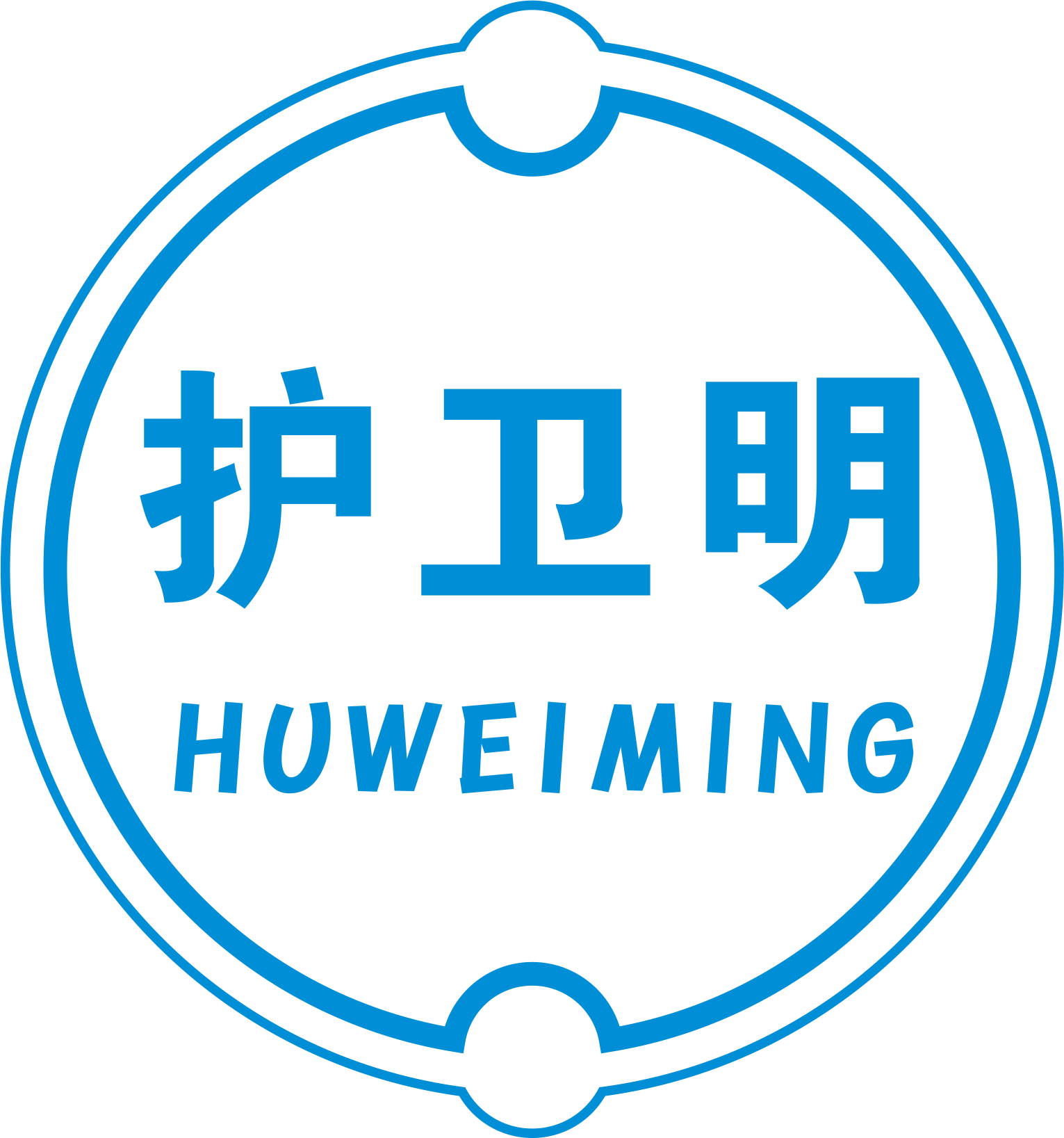护卫明眼镜